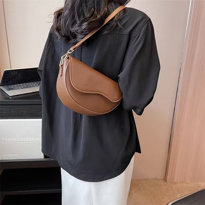 Sac messager à bandoulière rétro tendance pour femme