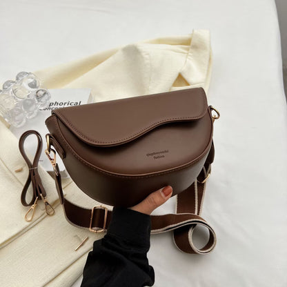 Sac messager à bandoulière rétro tendance pour femme