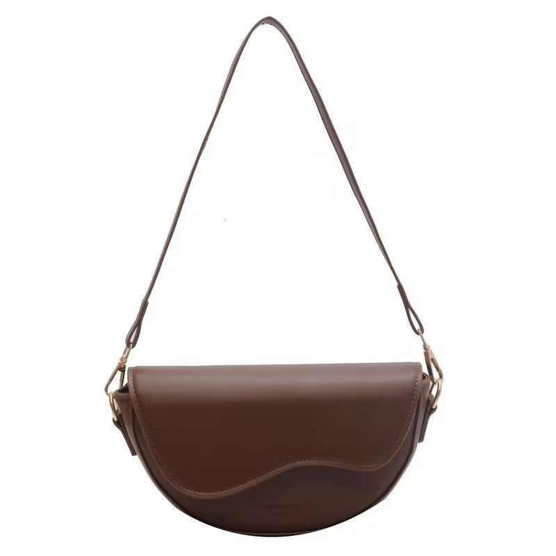 Sac messager à bandoulière rétro tendance pour femme